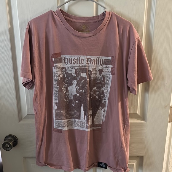 Men's Graphic Tee - Mauve - Picture 1 of 4